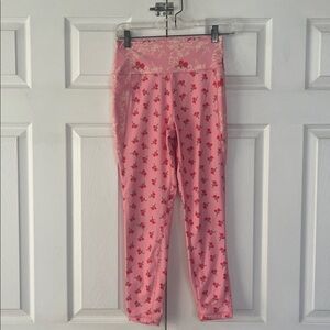 Love Shack Fancy Highland high-waisted leggings active mixed print floral NWOT